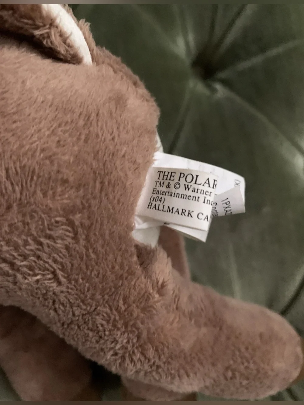 Hallmark Polar Express Reindeer Plush Stuffed Animal 13